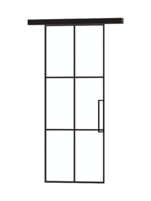 Stel een Schuifdeur met het ontwerp '3 blokken' samen